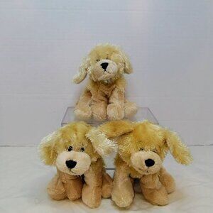 Webkinz Lil' Kinz Golden Retriever Dogs HS010 x3